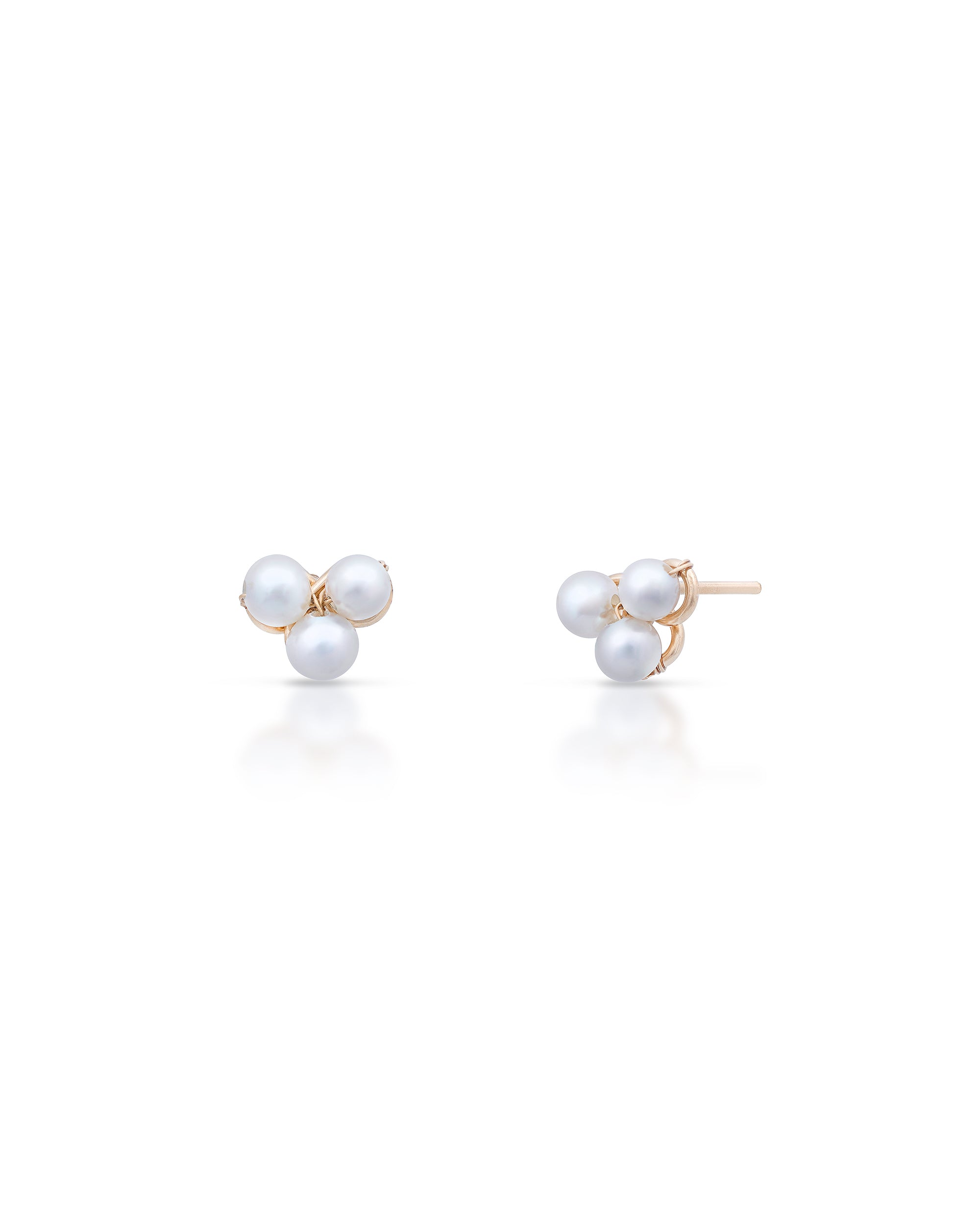 Éclosion no. 2 | Pearl Stud Earrings