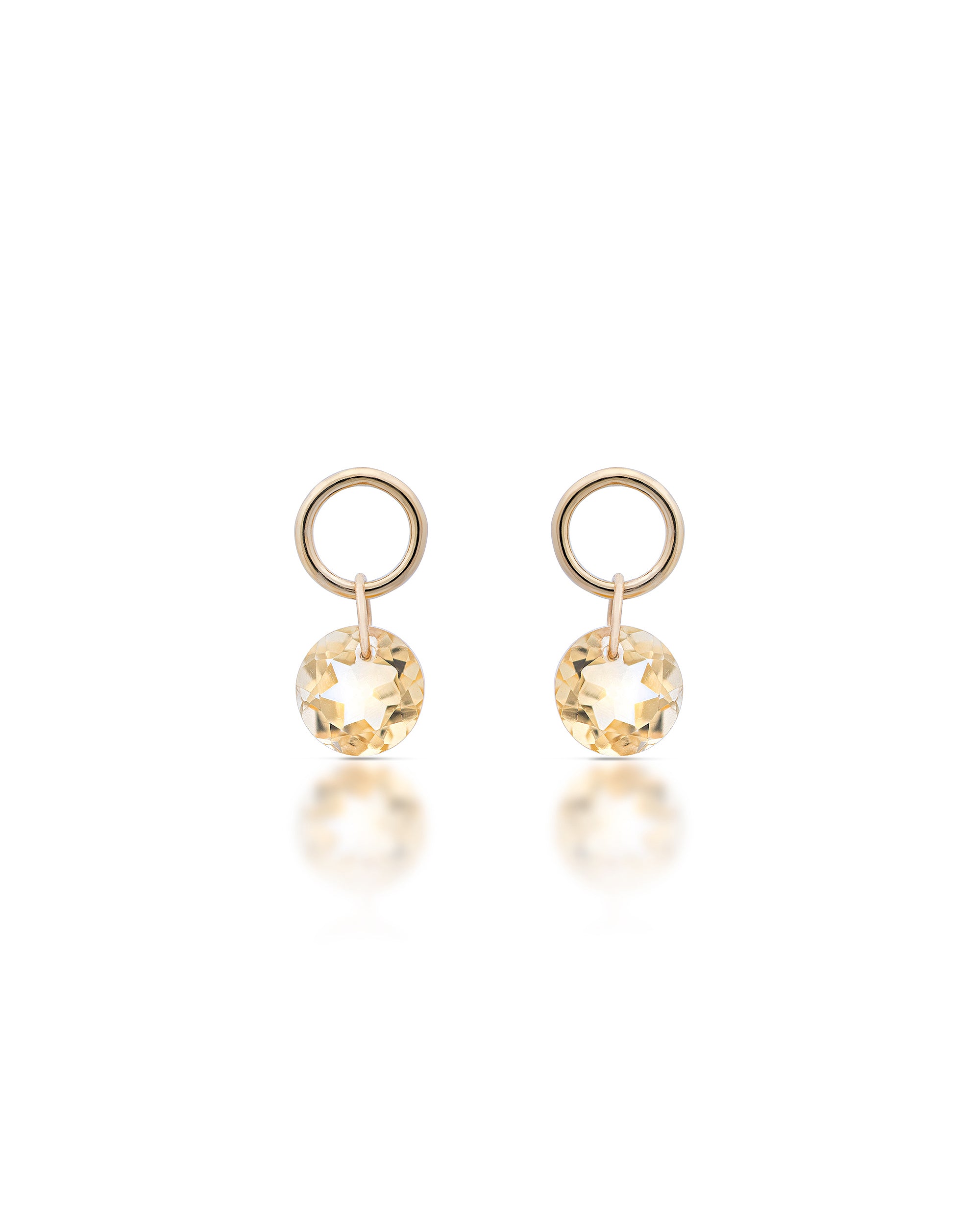 Pétale no. 4 | Citrine Drop Earrings