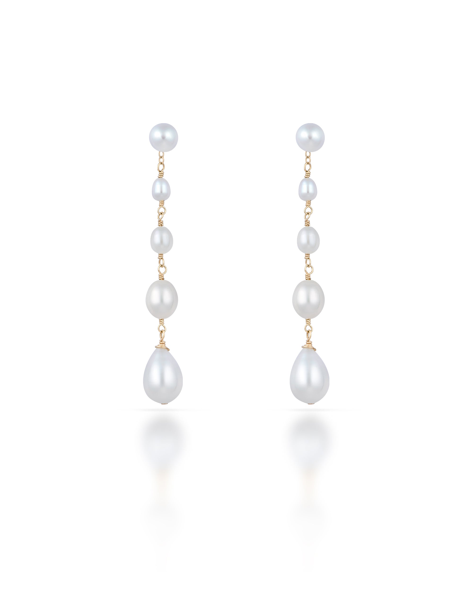 Héritage no. 16 | Gradient Pearl Drop Earrings