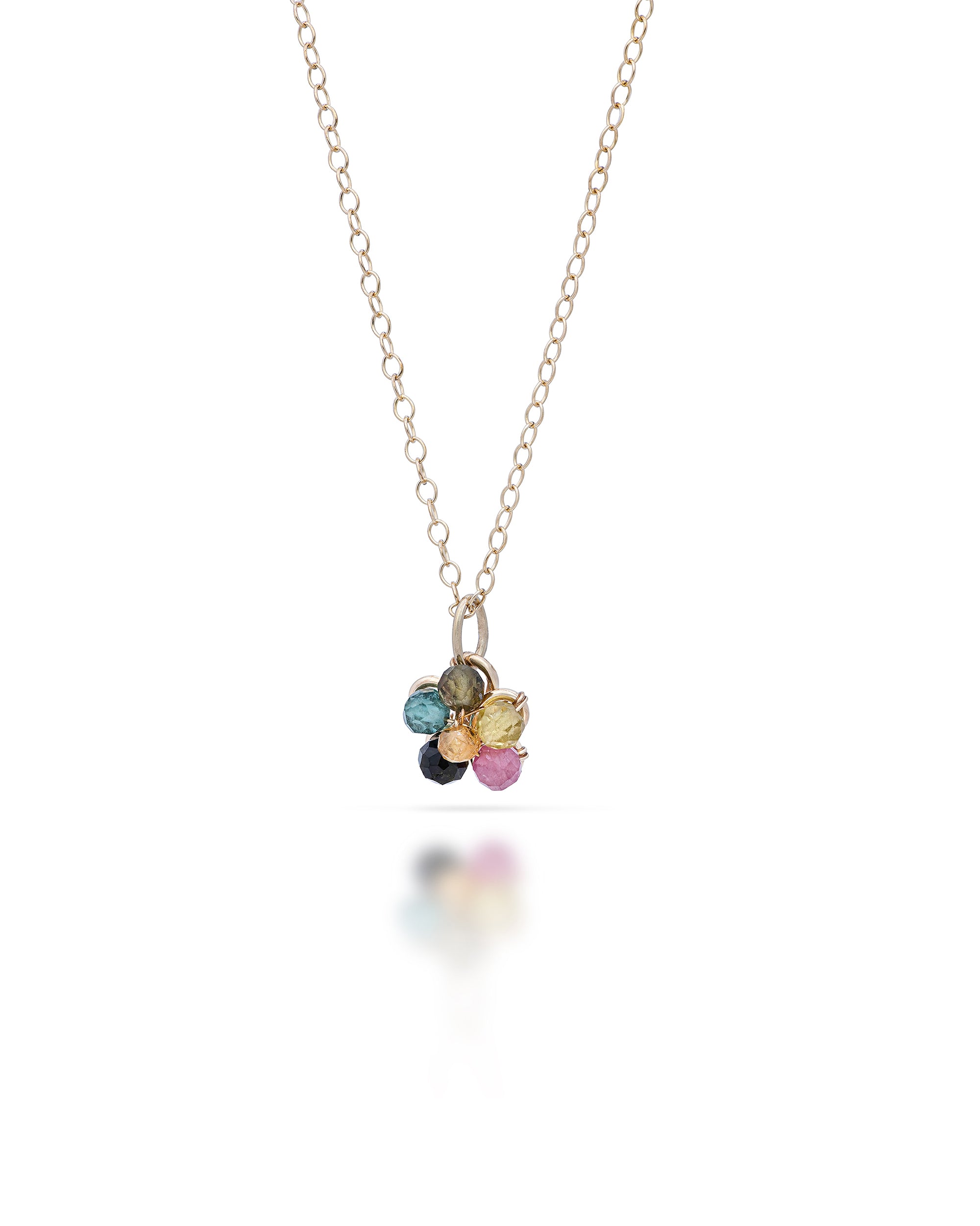 Jardin no. 29 | Tourmaline Flower Pendant