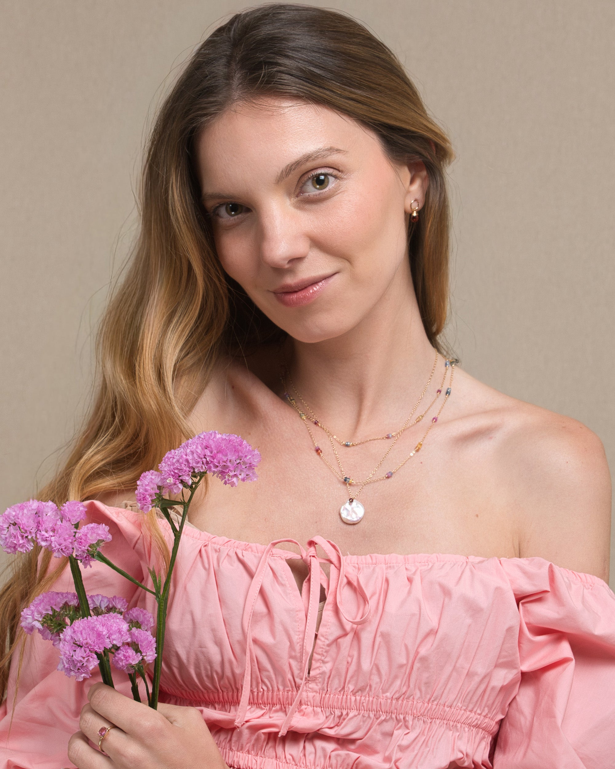 Jardin no. 5 | Multicolour Sapphire Necklace