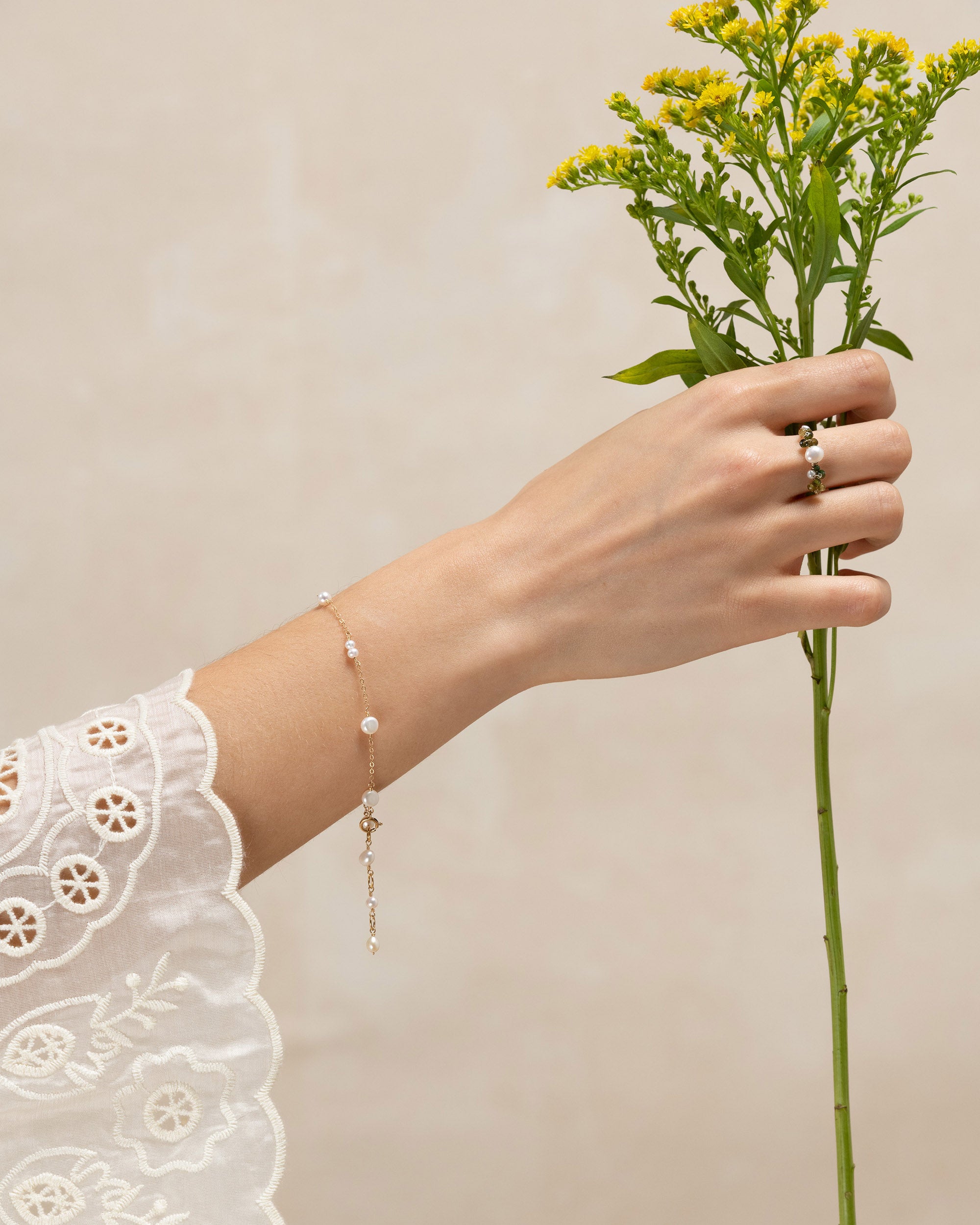 Héritage no. 2 | Pearl Chain Bracelet