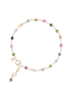 Jardin no. 3 | Multicoloured Tourmaline Bracelet