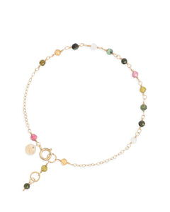 Jardin no. 6 | Tourmaline Chain Bracelet