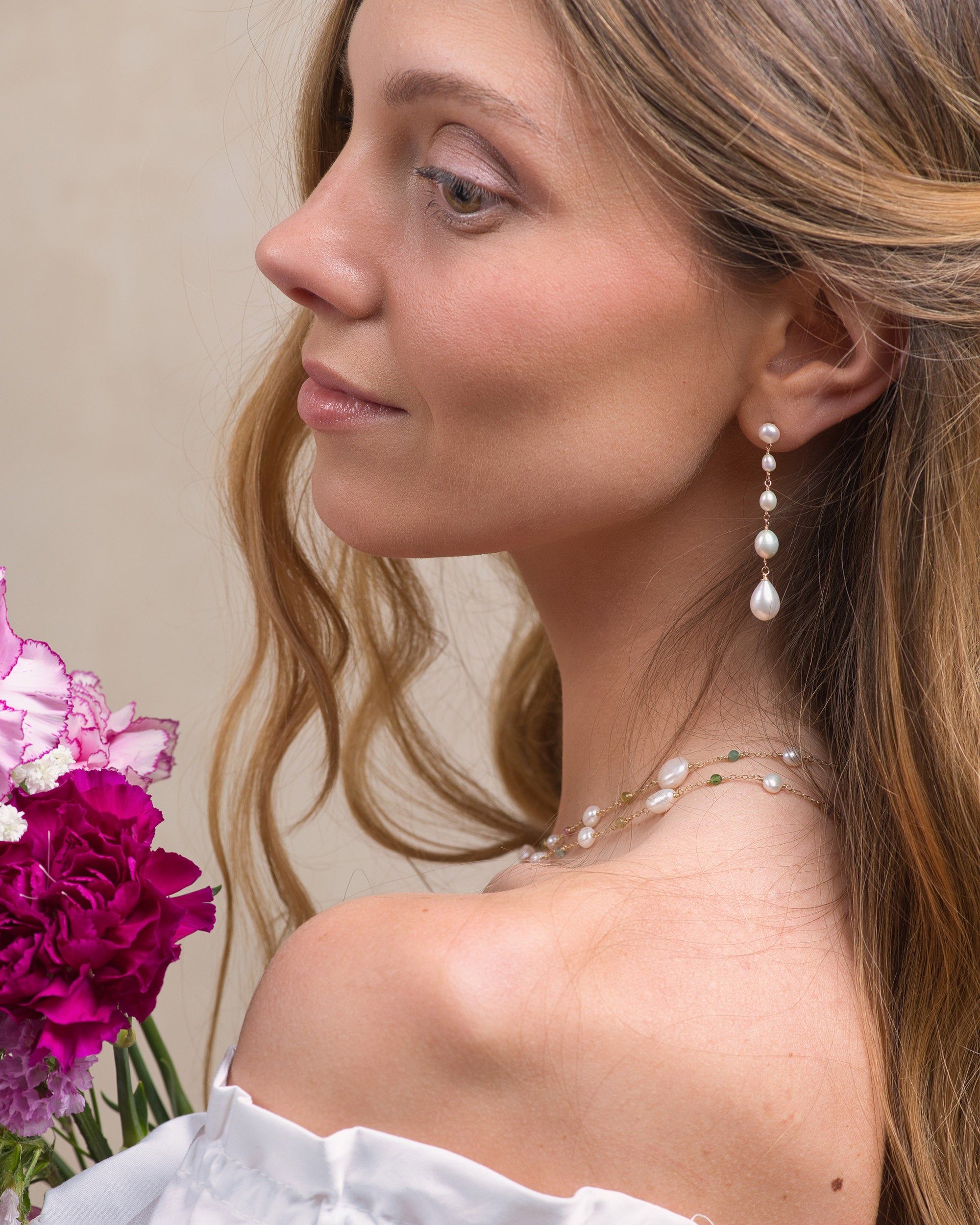 Héritage no. 16 | Gradient Pearl Drop Earrings