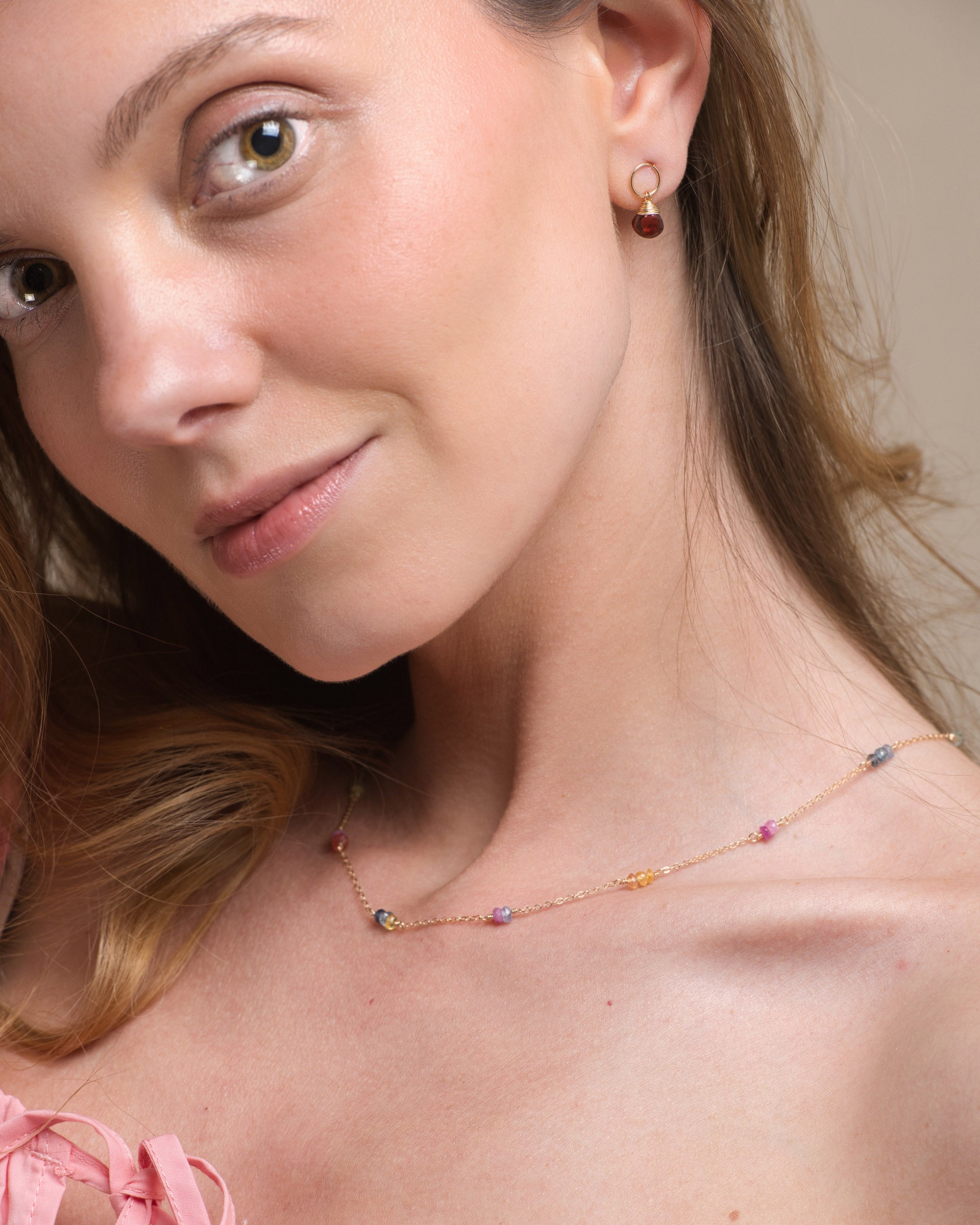 Jardin no. 5 | Multicolour Sapphire Necklace