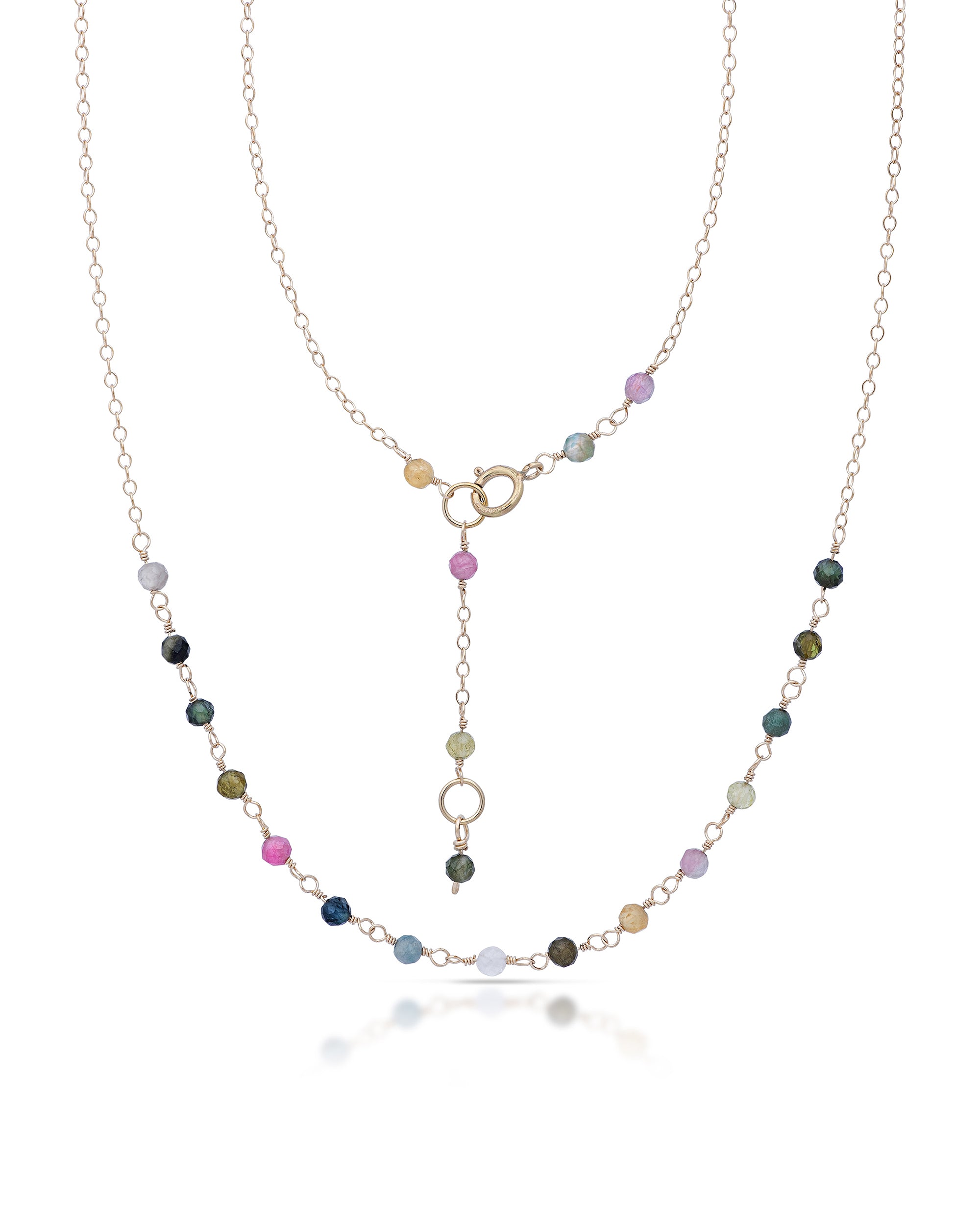 Jardin no. 7 | Tourmaline Chain Necklace