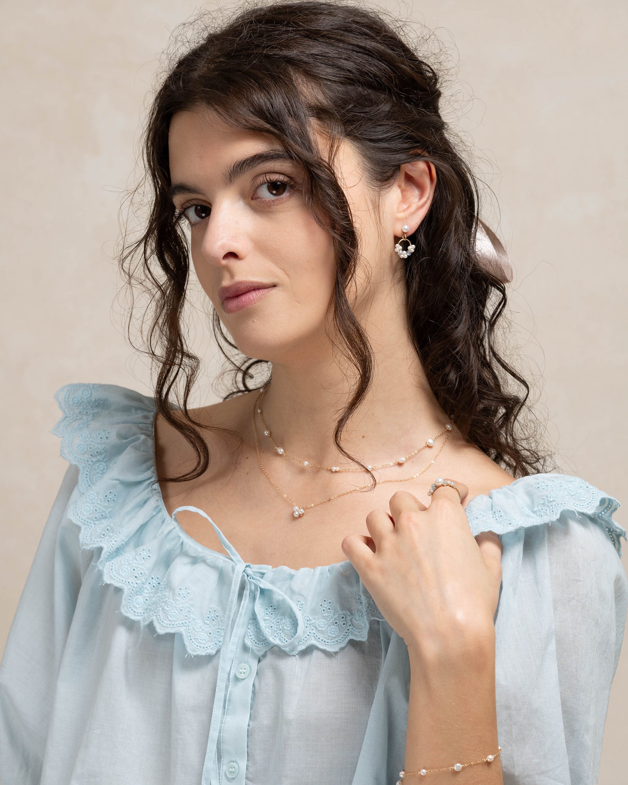 Éclosion no. 3 | Pearl Cluster Pendant