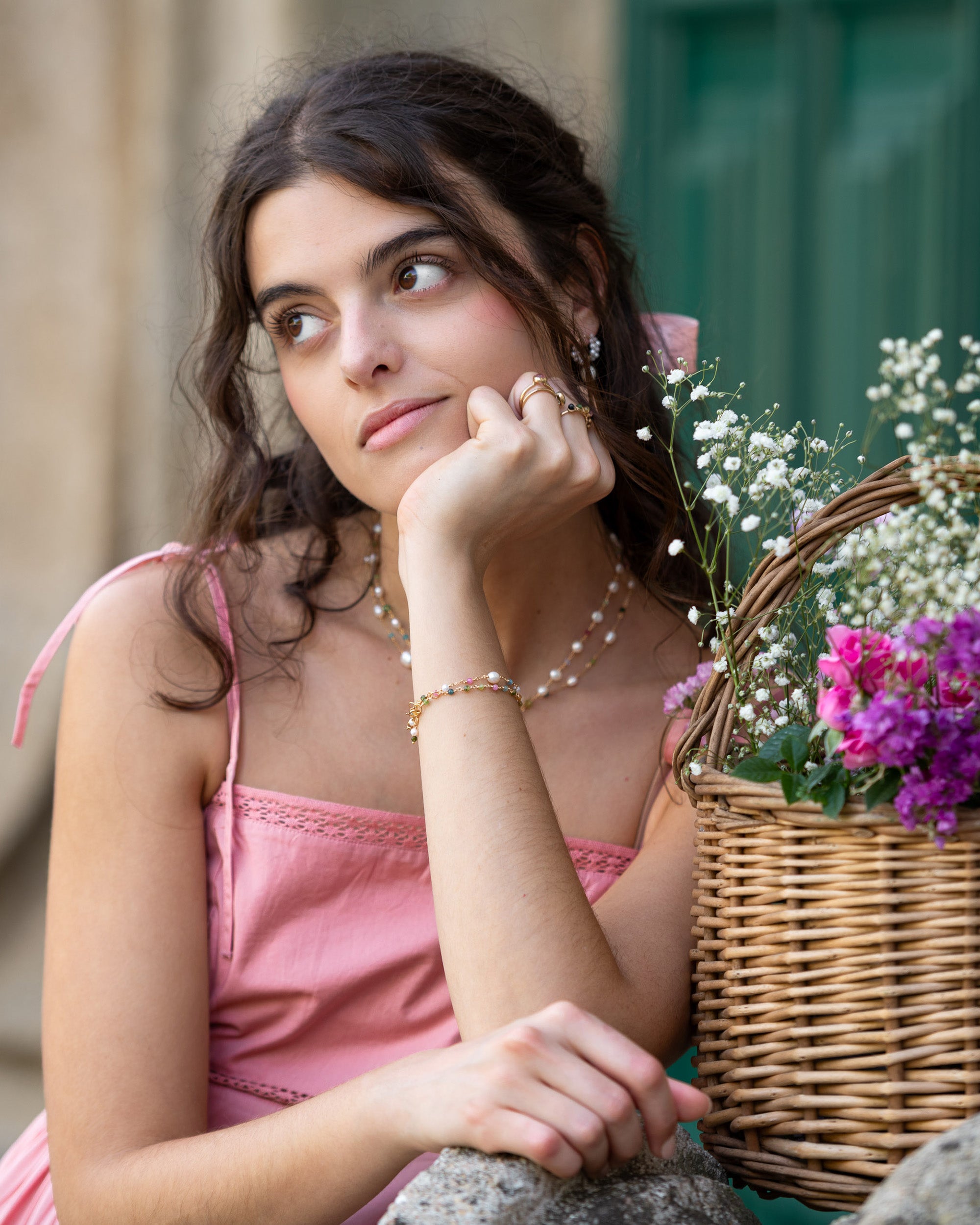 Jardin no. 18 | Multicoloured Tourmaline Ring