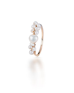 Éclosion no. 11 | Pearl Cluster Ring